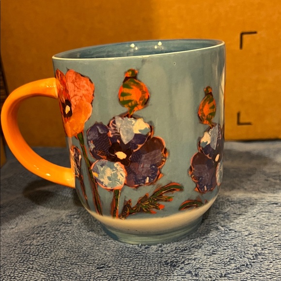 NWT Big Sky Carvers Poppy Flowers Mug - Picture 3 of 6
